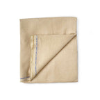 Premium Linen Fabric Cut Piece (CUT PIECE) Tuscan Beige Plain Premium 60 Lea Pure Linen Shirting Fabric (Width 58 Inches)