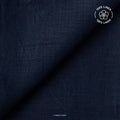 Premium Linen Fabric Cut Piece Denim blue Linen Cut Piece