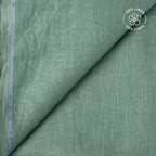 Premium Linen Fabric Cut Piece Dusty Mint Linen Cut Piece