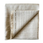 Premium Linen Fabric Cut Piece Natural Grey & Beige Linen Cut Piece