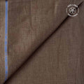 Premium Linen Fabric Fabric Chocolate Brown 60 LEA Linen Fabric