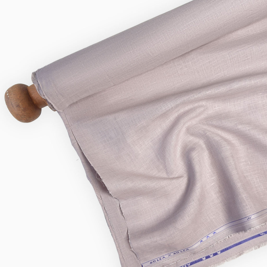 Premium Linen Fabric Fabric Dusty Lilac 60 LEA Linen Fabric
