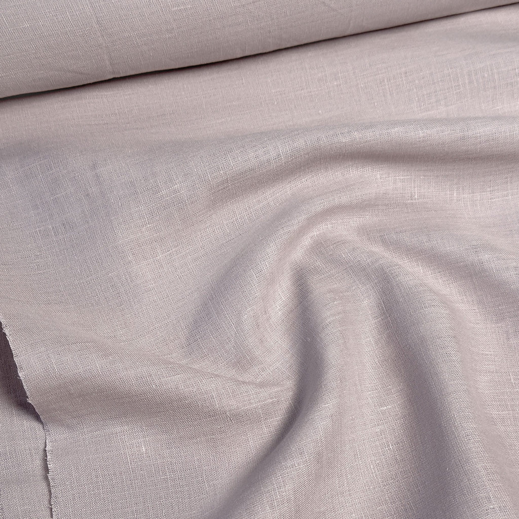 Premium Linen Fabric Fabric Dusty Lilac 60 LEA Linen Fabric