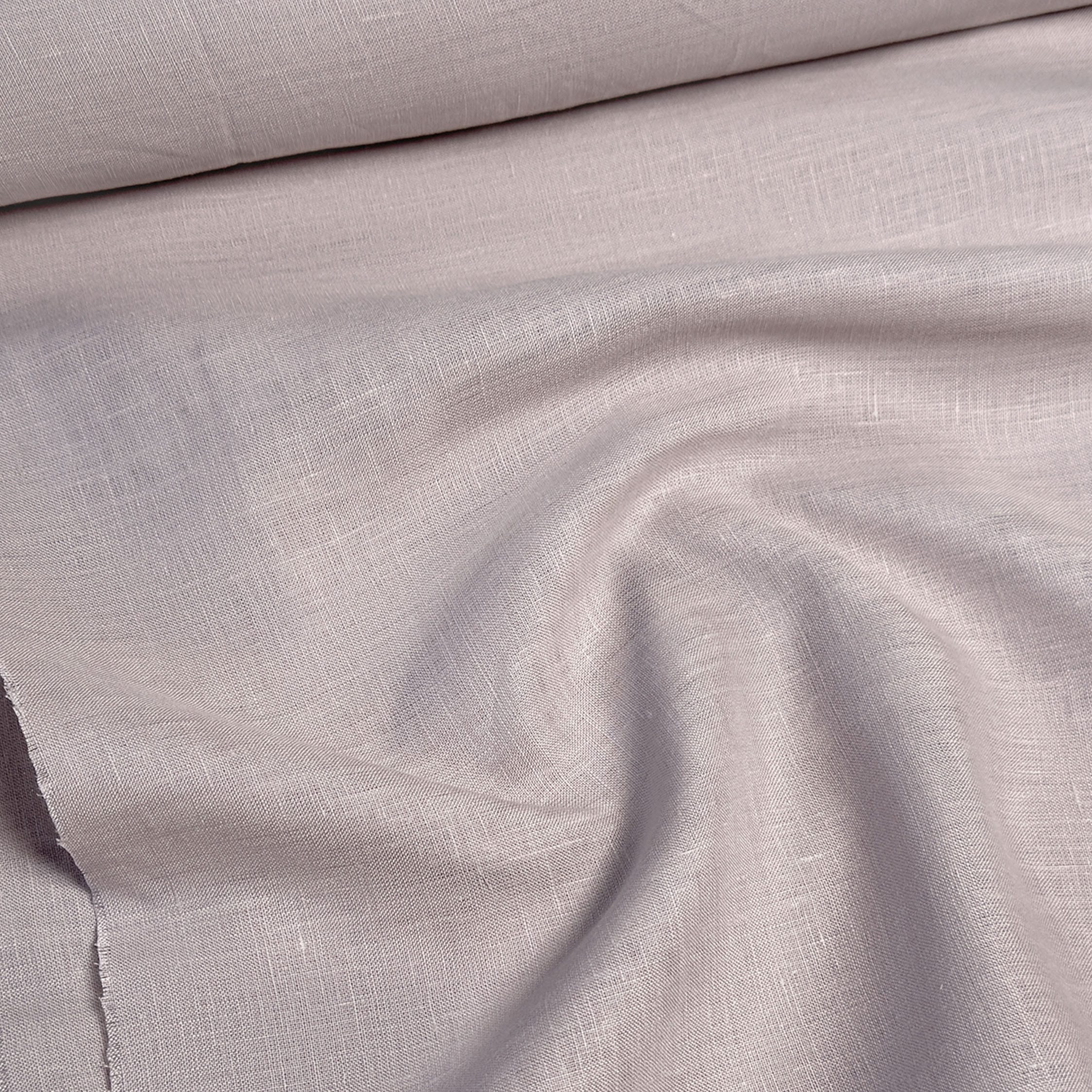 Premium Linen Fabric Fabric Dusty Lilac 60 LEA Linen Fabric
