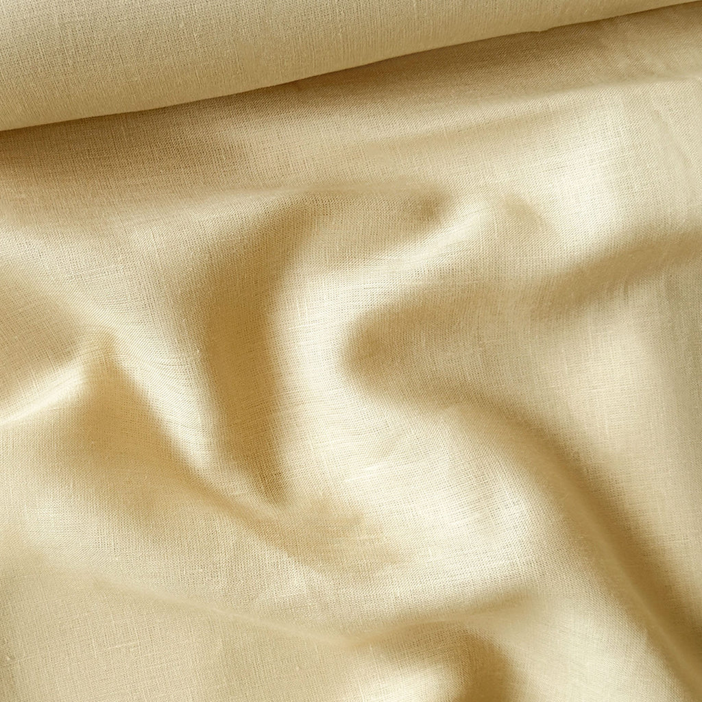Premium Linen Fabric Fabric Khaki 60 LEA Linen Fabric