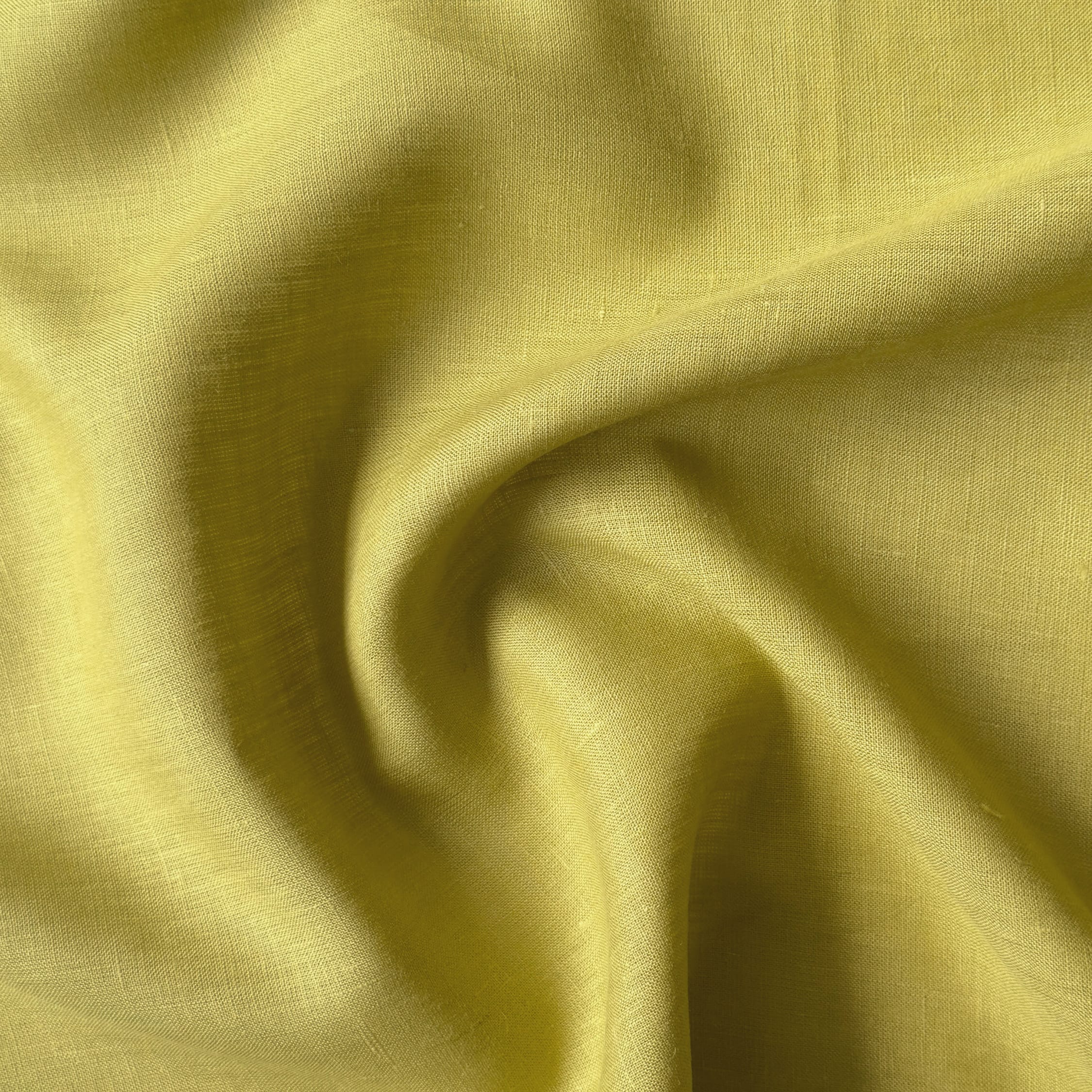 Premium Linen Fabric Fabric Muted Lime 60 Lea Linen Fabric