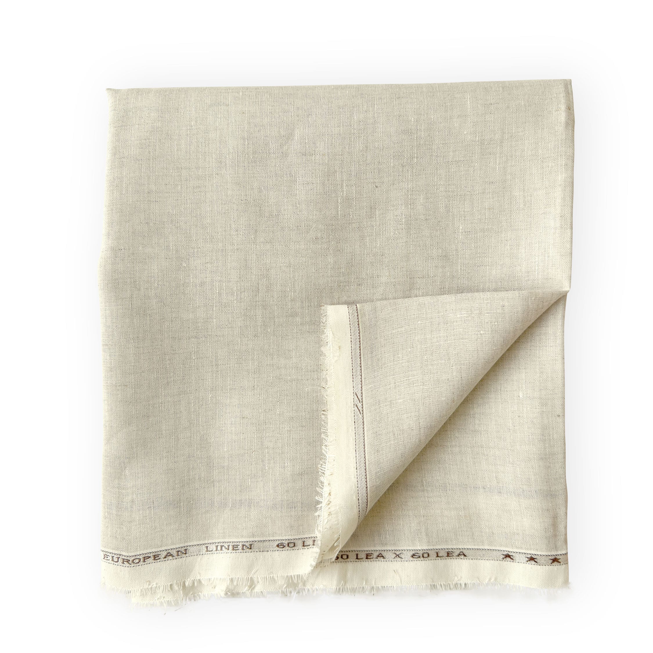 Natural Grey Linen Cut Piece