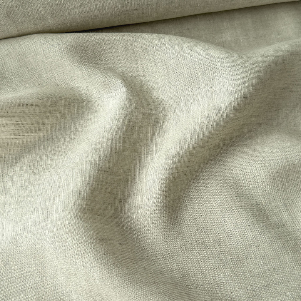 Premium Linen Fabric Fabric Natural Grey 60 LEA Linen Fabric
