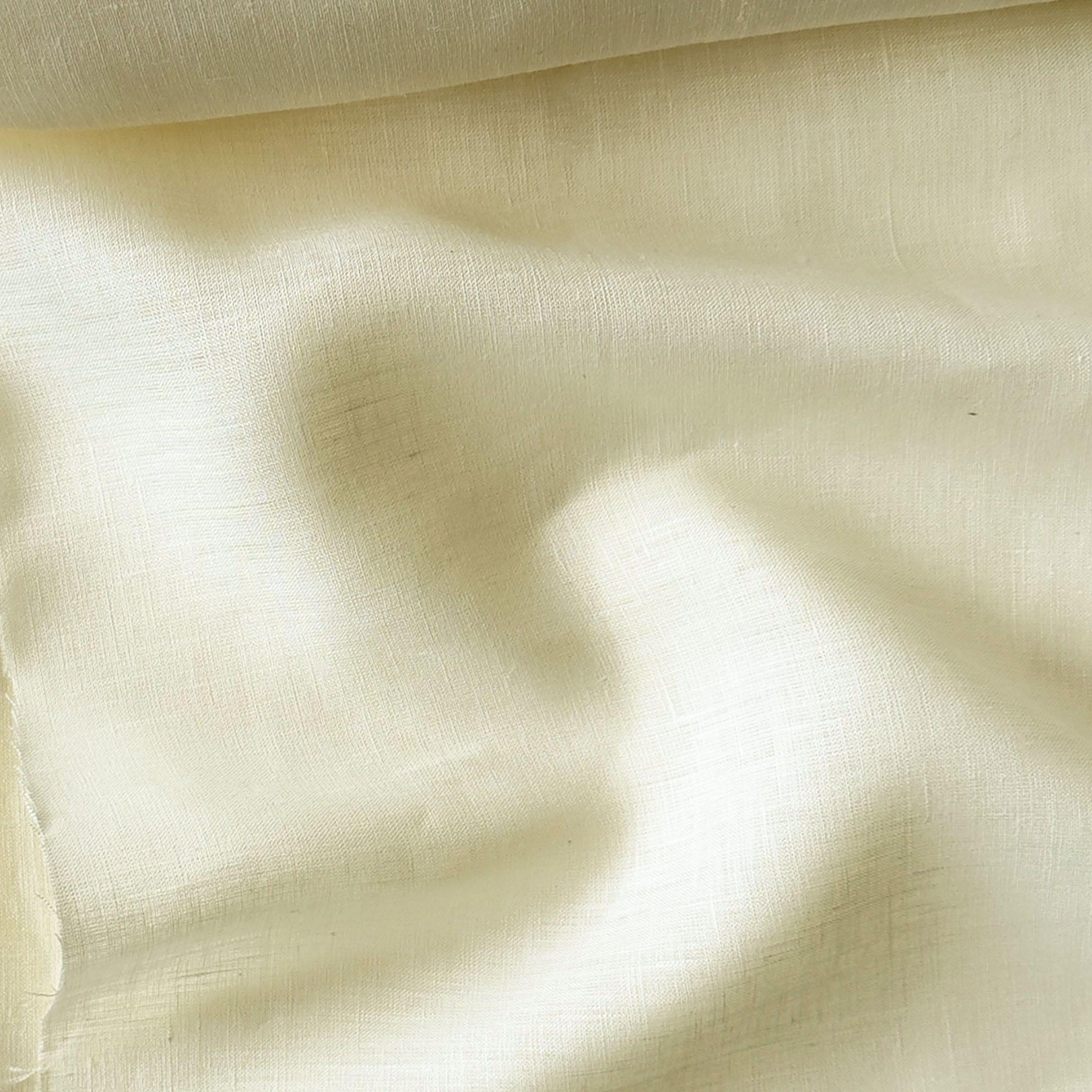 Premium Linen Fabric Fabric Off-White 60 LEA Linen Fabric