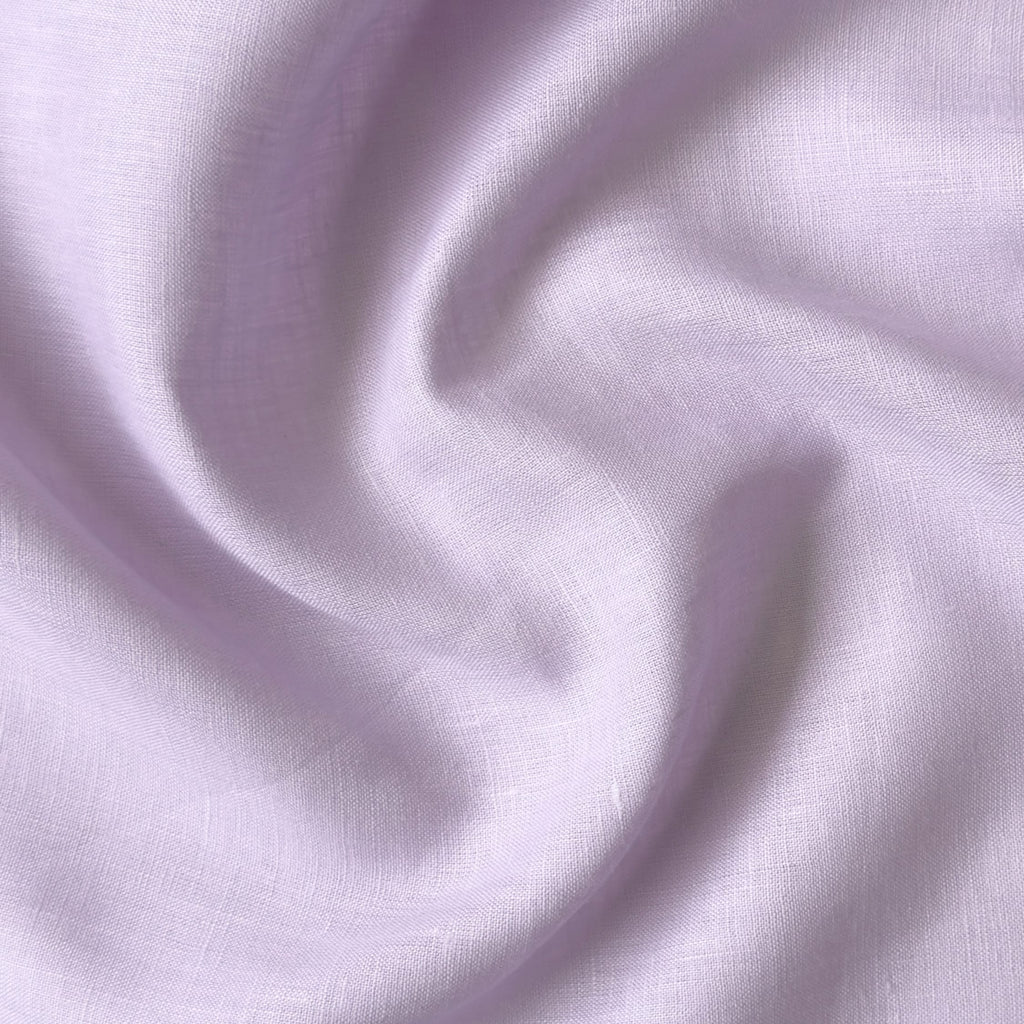 Premium Linen Fabric Fabric Pastel Lilac 60 Lea Linen Fabric