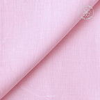 Premium Linen Fabric Fabric Pastel Pink 60 LEA Linen Fabric