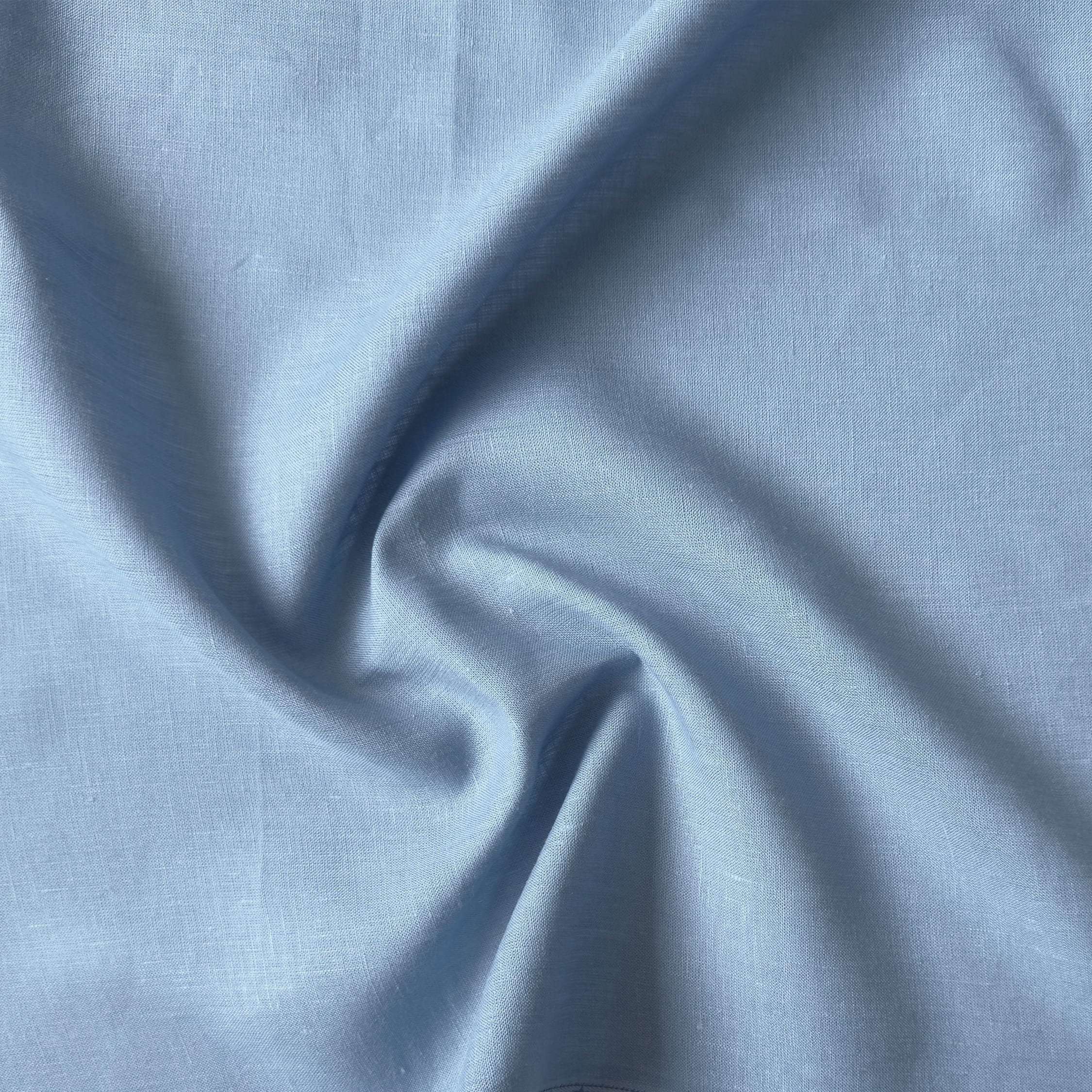 Premium Linen Fabric Fabric Placid Blue 60 Lea Linen Fabric