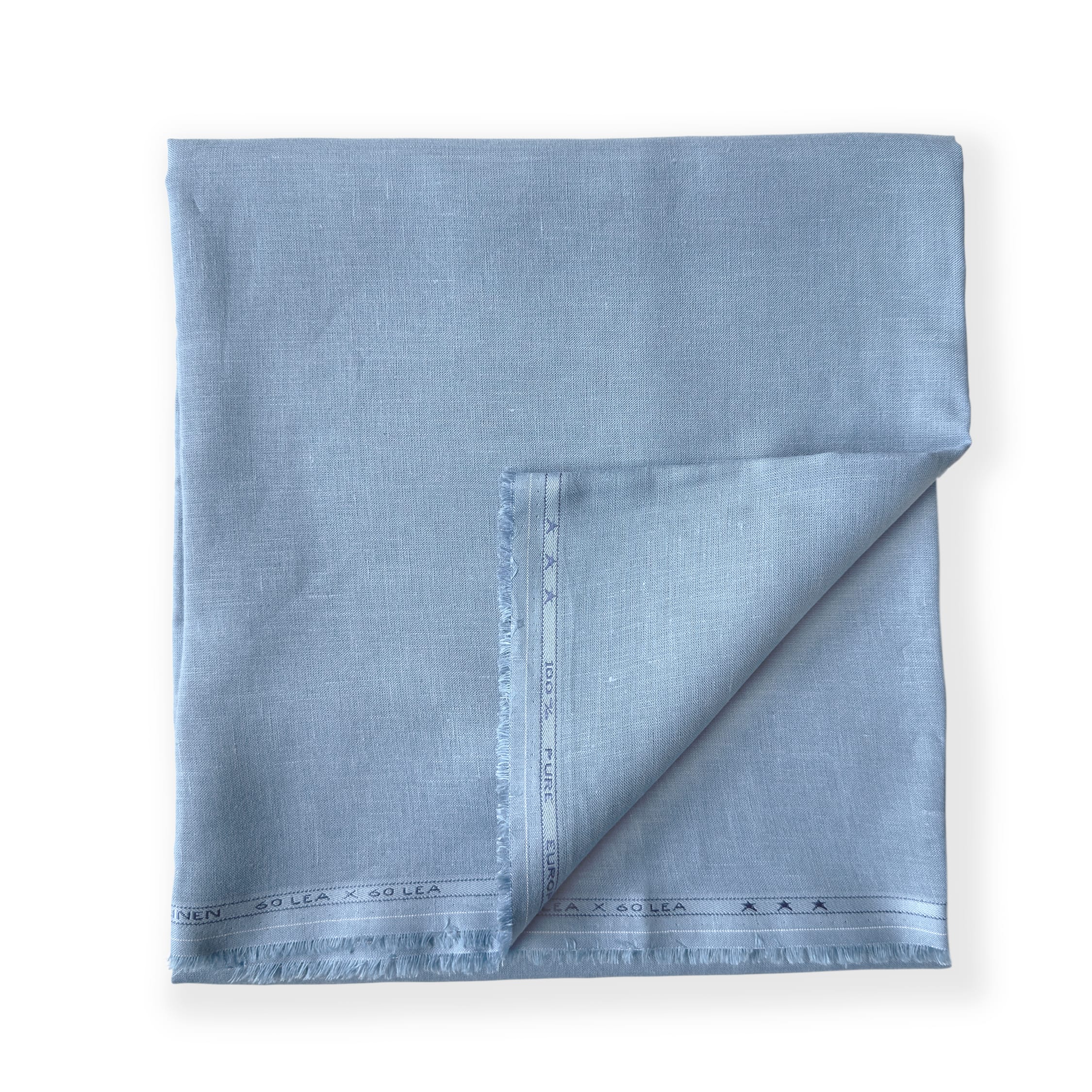 Premium Linen Fabric Fabric Placid Blue 60 Lea Linen Fabric