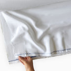 Premium Linen Fabric Fabric Pure White 60 LEA Linen Fabric