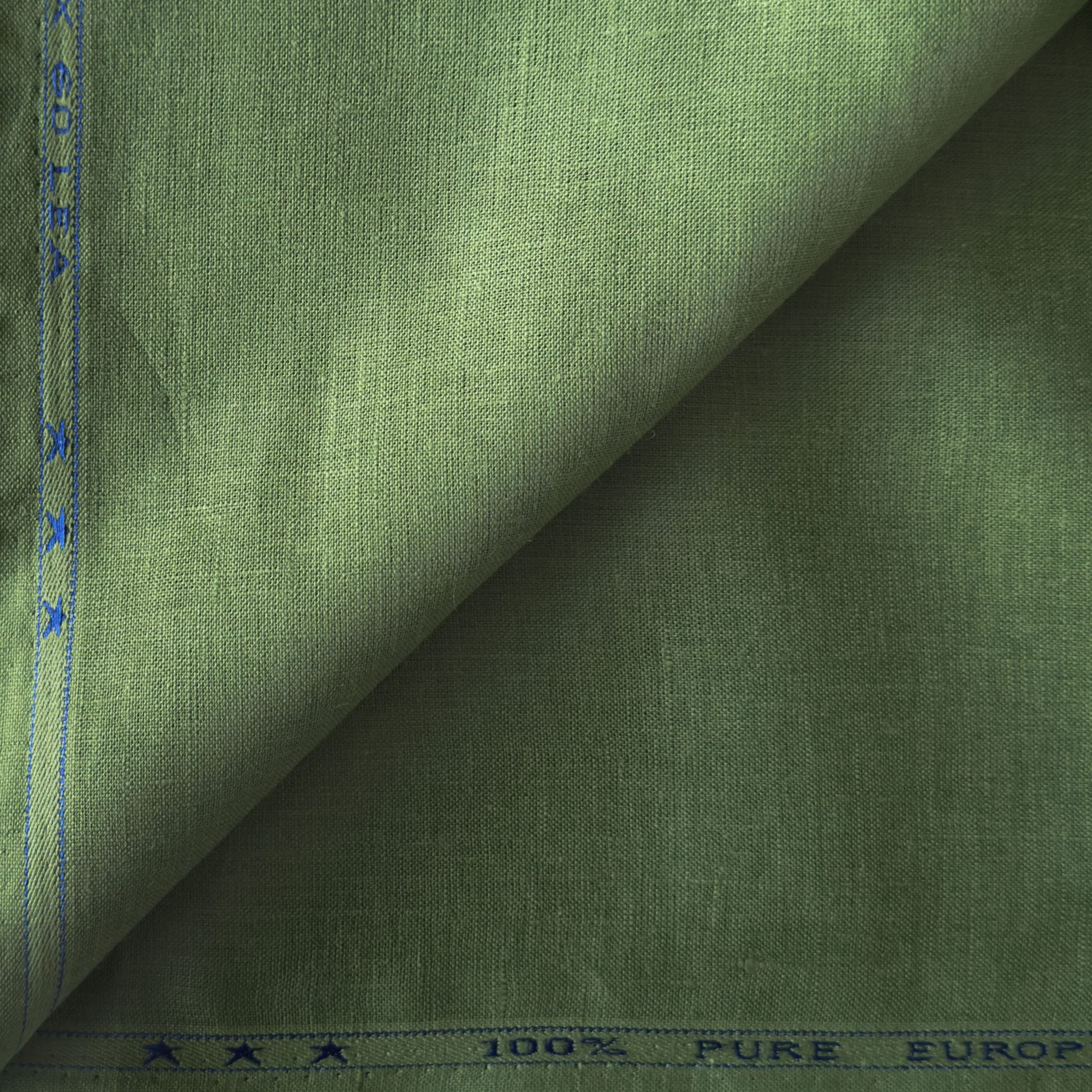 Premium Linen Fabric Fabric Sage Green 60 LEA Linen Fabric