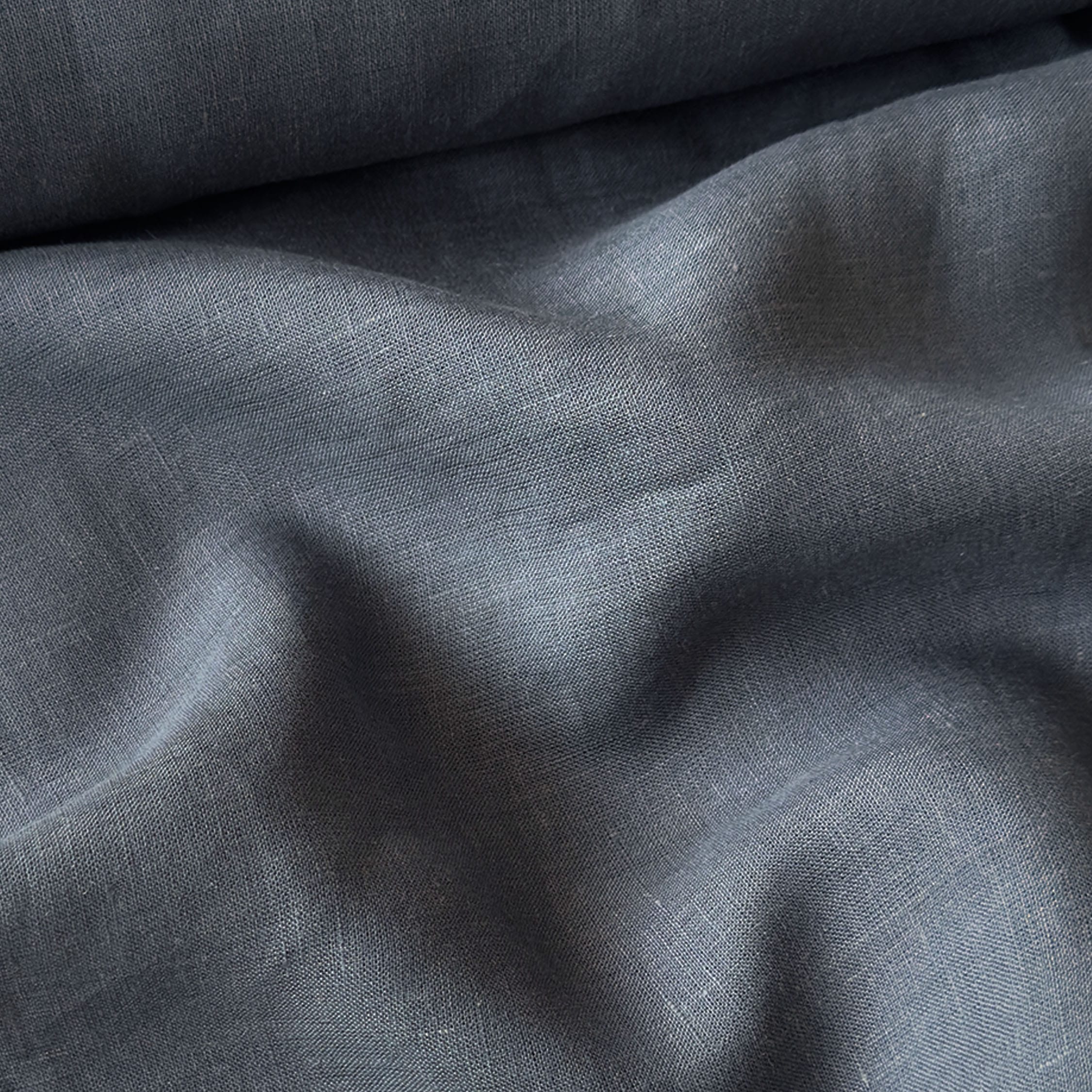 Premium Linen Fabric Fabric Slate Grey 60 LEA Linen Fabric