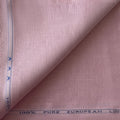 Premium Linen Fabric Fabric Soft Pink 60 LEA Linen Fabric