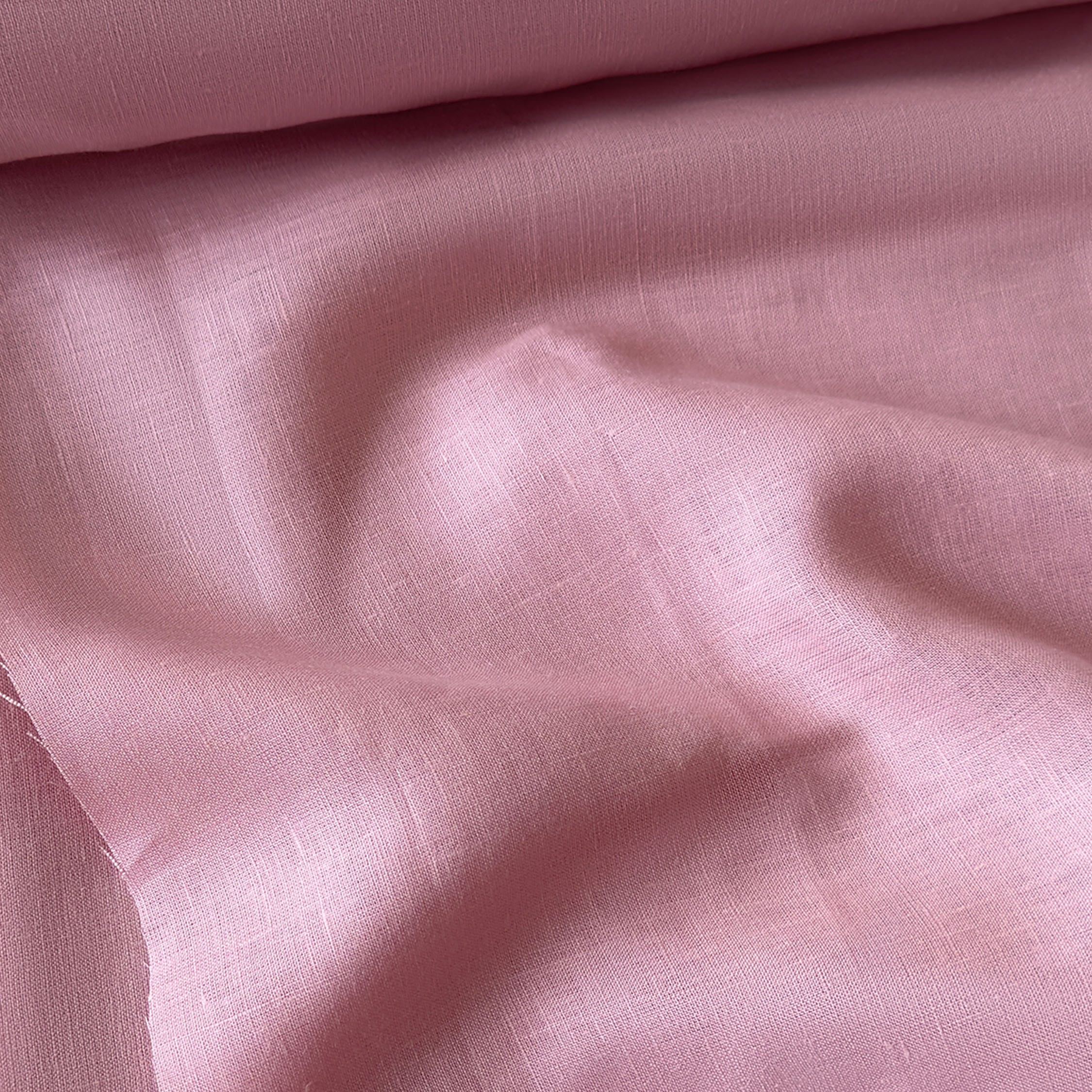 Premium Linen Fabric Fabric Soft Pink 60 LEA Linen Fabric