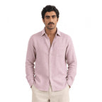Premium Linen Fabric Fabric Soft Pink 60 LEA Linen Fabric