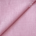 Premium Linen Fabric Fabric Soft Pink Plain Premium 60 Lea Pure Linen Shirting Fabric (Width 58 Inches)