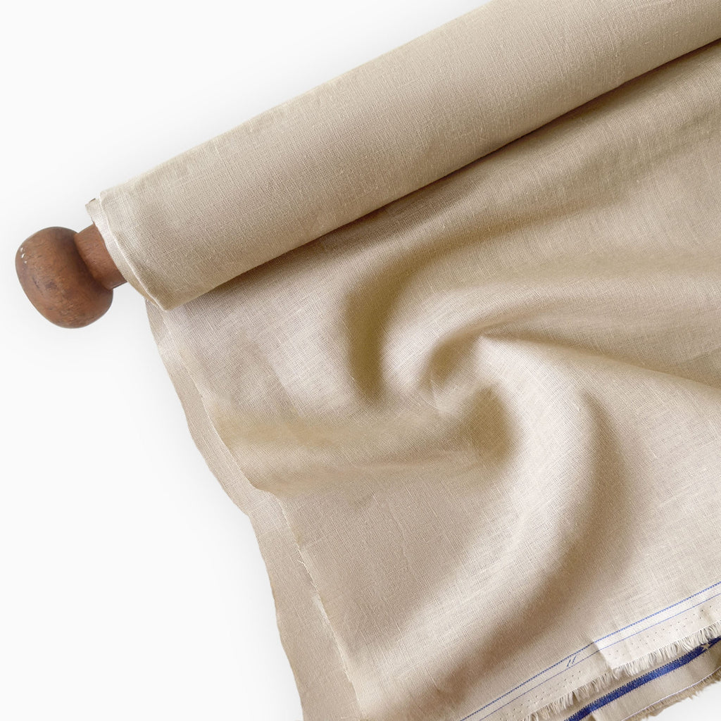 Premium Linen Fabric Fabric Tuscan Beige 60 LEA Linen Fabric