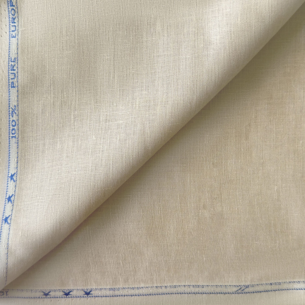 Premium Linen Fabric Fabric Tuscan Beige 60 LEA Linen Fabric
