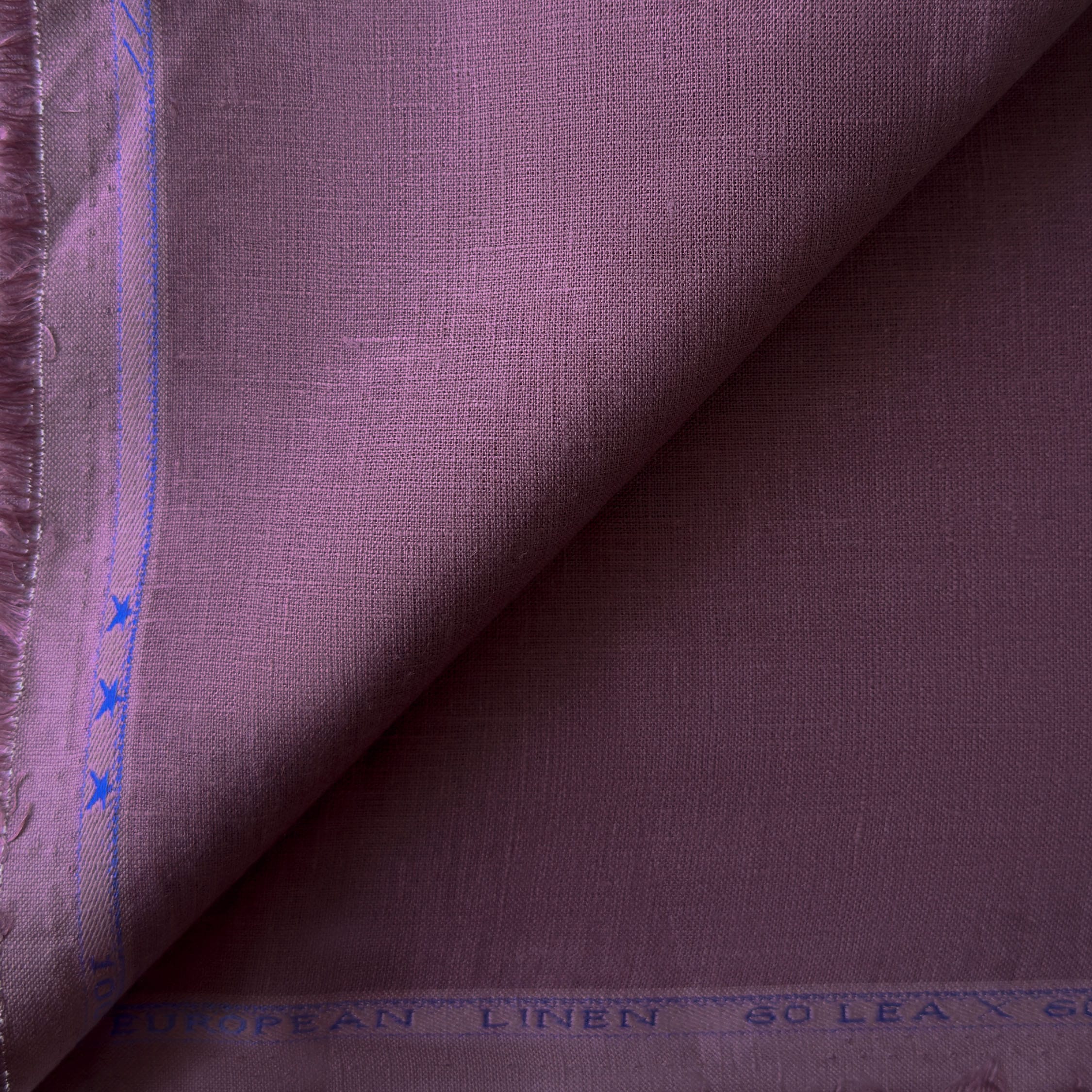 Premium Linen Fabric Fabric Wine 60 LEA Linen Fabric
