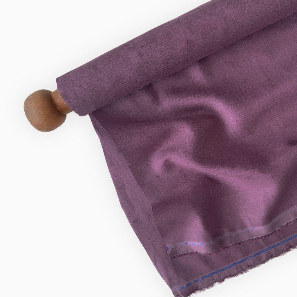 Premium Linen Fabric Fabric Wine 60 LEA Linen Fabric