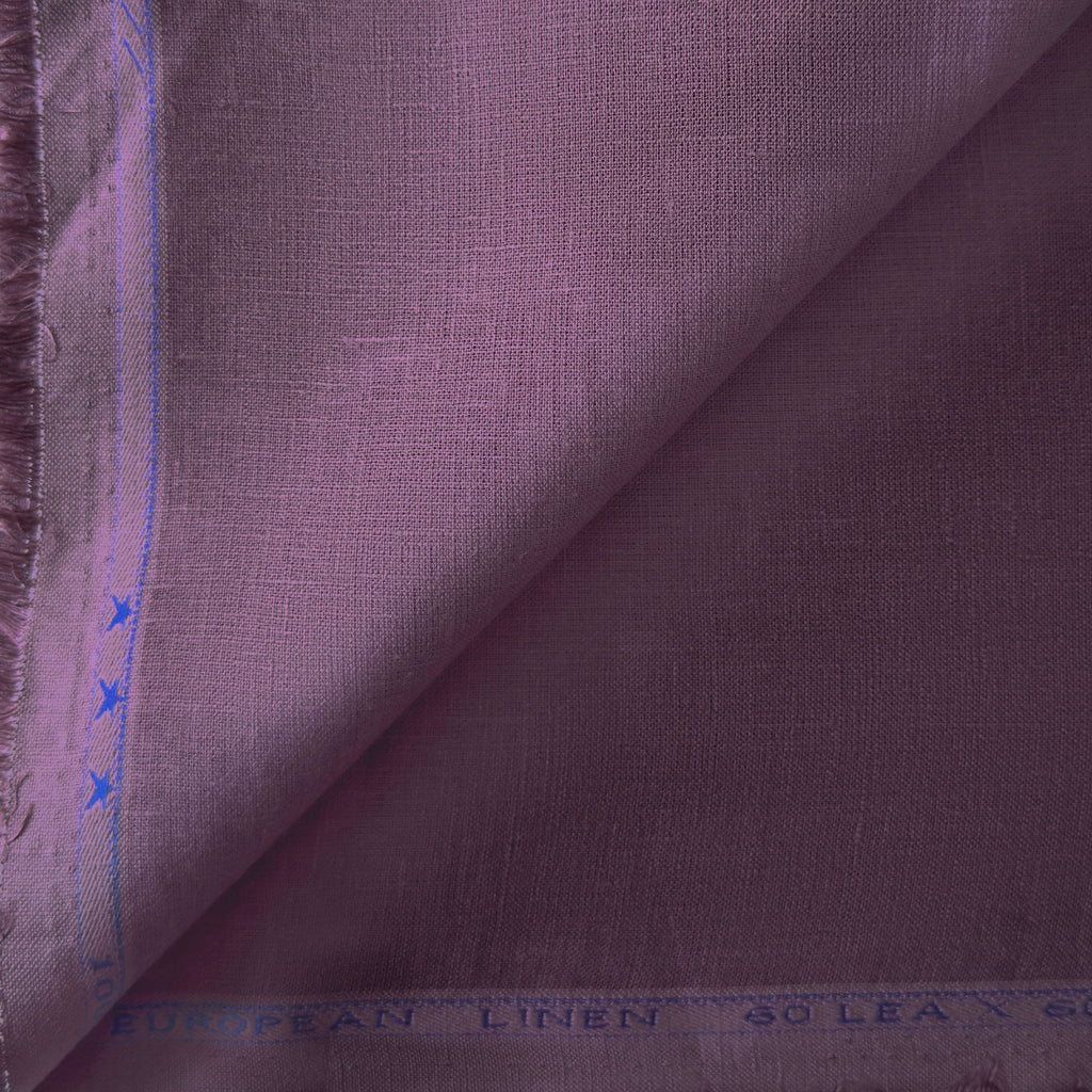 Premium Linen Fabric Fabric Wine 60 LEA Linen Fabric