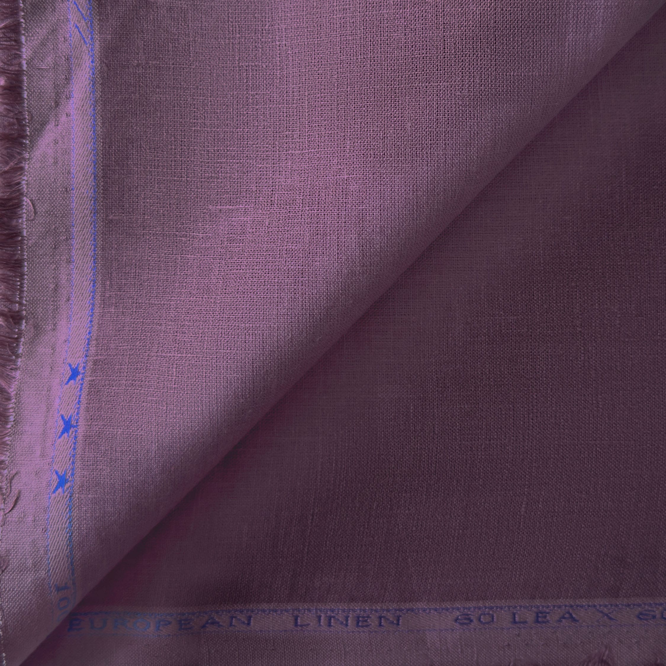 Premium Linen Fabric Fabric Wine 60 LEA Linen Fabric
