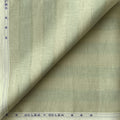 Premium Linen Stripes & Checks Fabric Dusty Green & Grey Stripes 60 LEA Linen Fabric