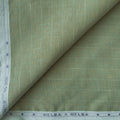 Premium Linen Stripes & Checks Fabric Dusty Green & White Stripes 60 LEA Linen Fabric