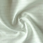 Premium Linen Stripes & Checks Fabric Light Green Stripes 60 Lea Pure Linen