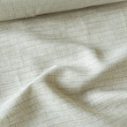 Premium Linen Stripes & Checks Fabric Natural Grey & Green-Grey Stripes 60 LEA Linen Fabric