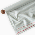 Premium Linen Stripes & Checks Fabric Natural White & Blue Stripes 60 LEA Linen Fabric