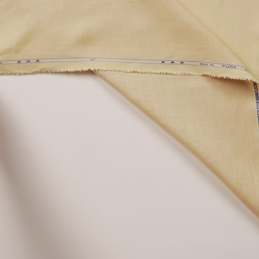 Khaki 60 LEA Linen Fabric