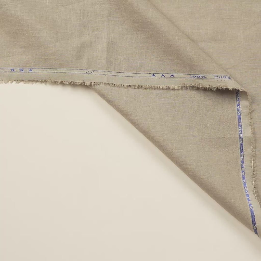 Light Grey 60 LEA Linen Fabric