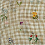 Printed Mul Chanderi Crush Fabric Fabric Sandstone Mul Chanderi Crush Fabric