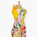 Printed Mul Chanderi Saree Saree Off-White & Yellow Chanderi Saree