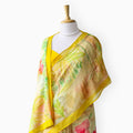Printed Mul Chanderi Saree Saree Sunshine Yellow Mul Chanderi Saree