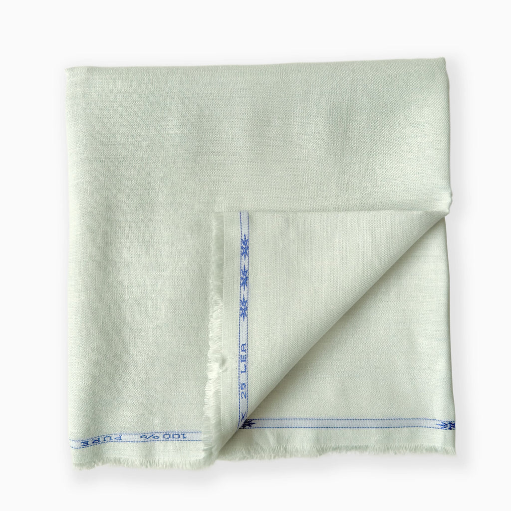 Pure Linen Pant Fabric Fabric Ash Grey 25 Lea Pure Linen Fabric