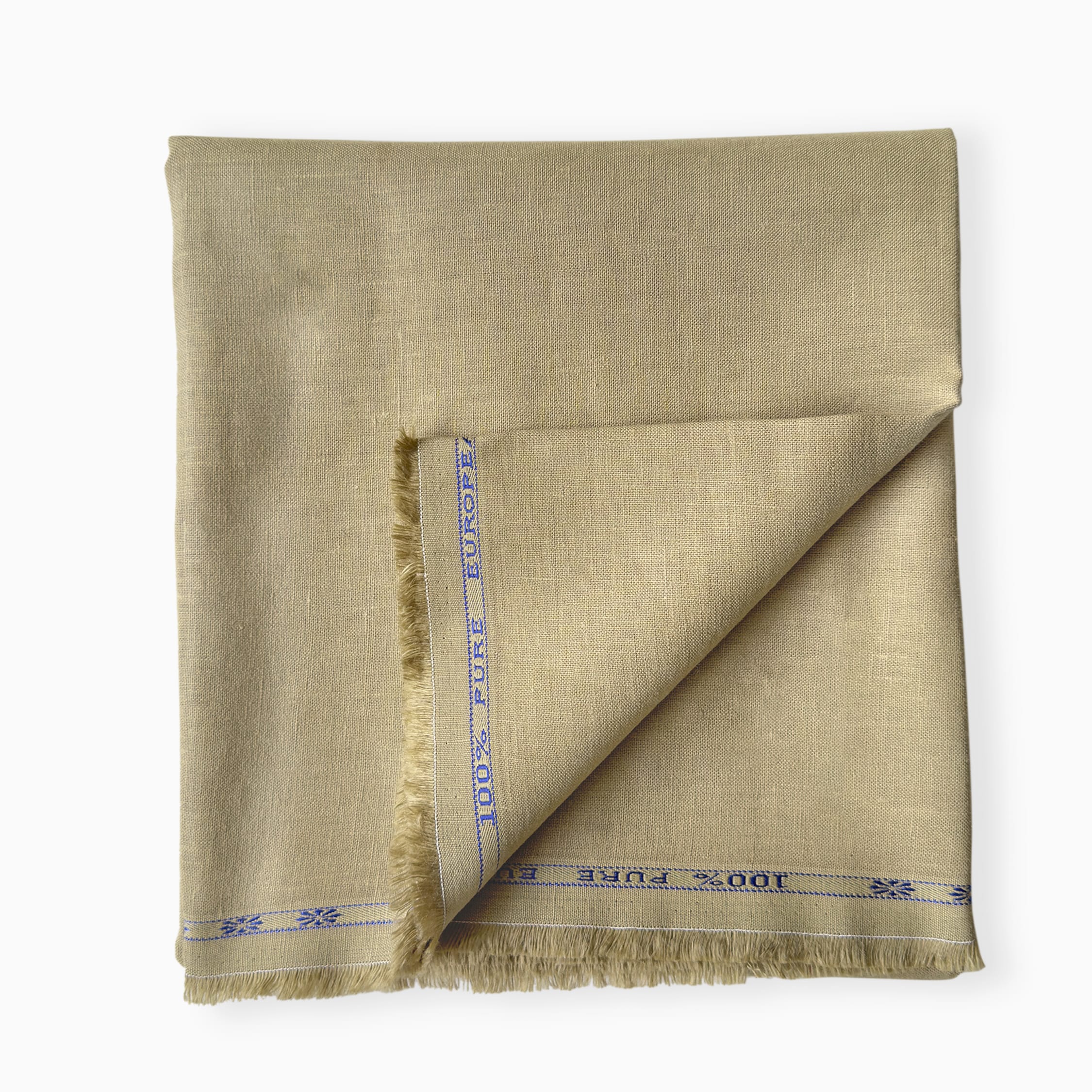 Pure Linen Pant Fabric Fabric Earthy Brown 25 Lea Linen Fabric