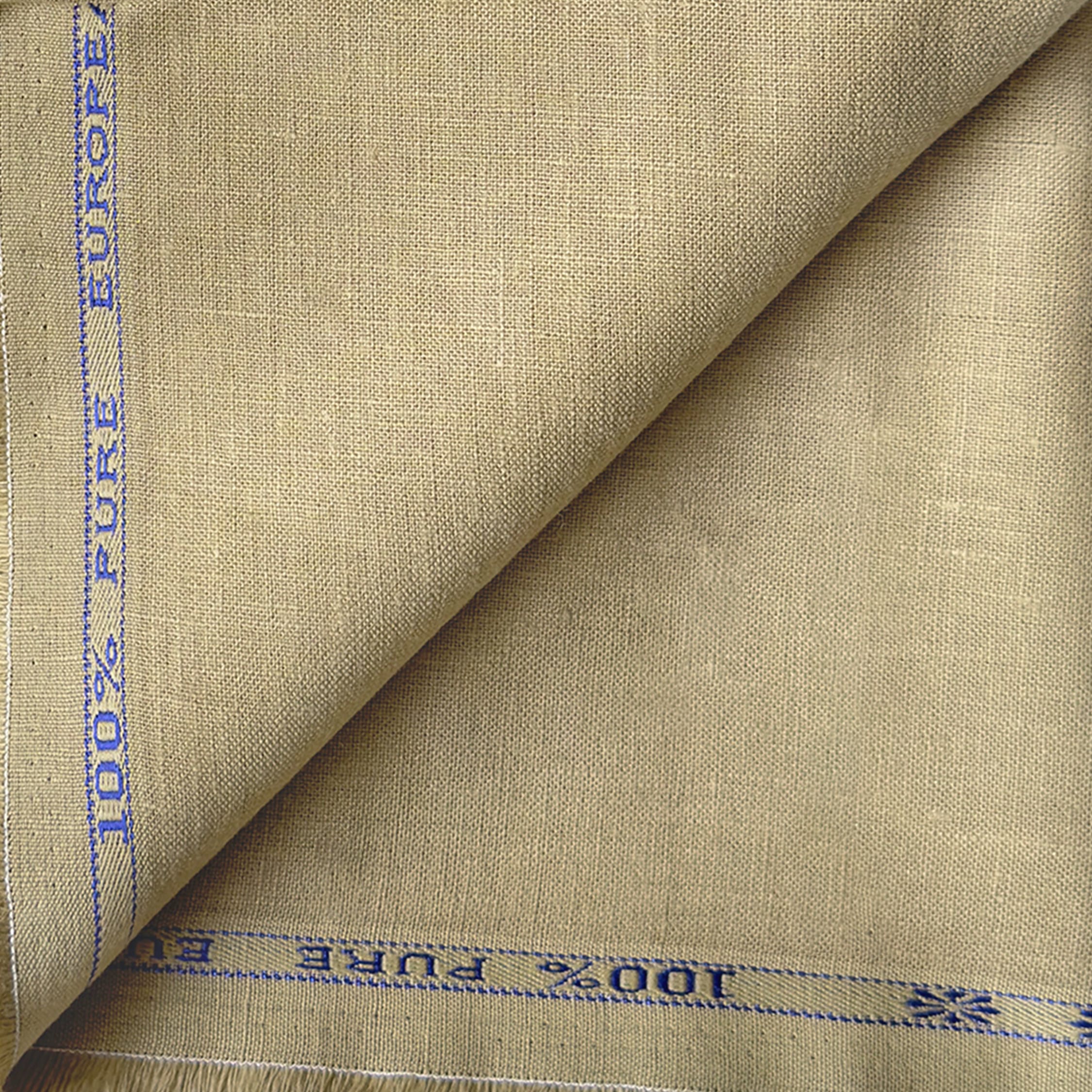 Pure Linen Pant Fabric Fabric Earthy Brown 25 Lea Linen Fabric