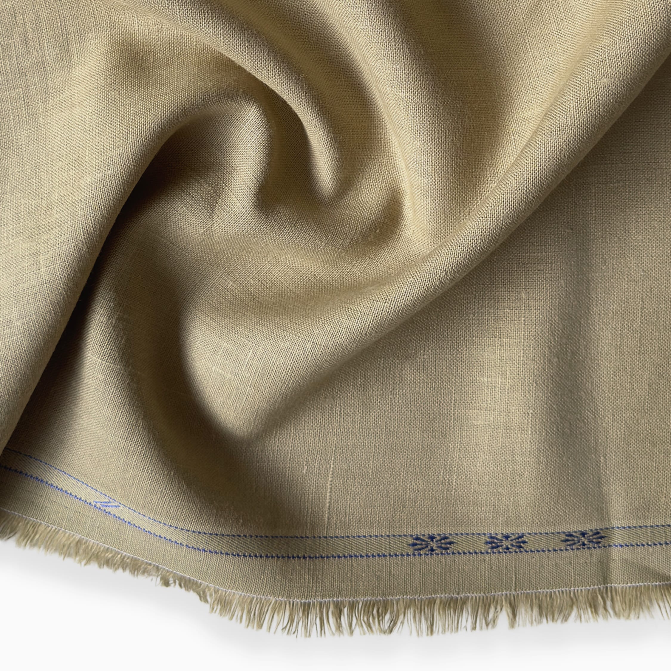 Pure Linen Pant Fabric Fabric Earthy Brown 25 Lea Linen Fabric