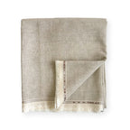 Pure Linen Pant Fabric Fabric Natural Grey Plain Premium 25 Lea Pure Linen Pant Fabric (Width 58 Inches)