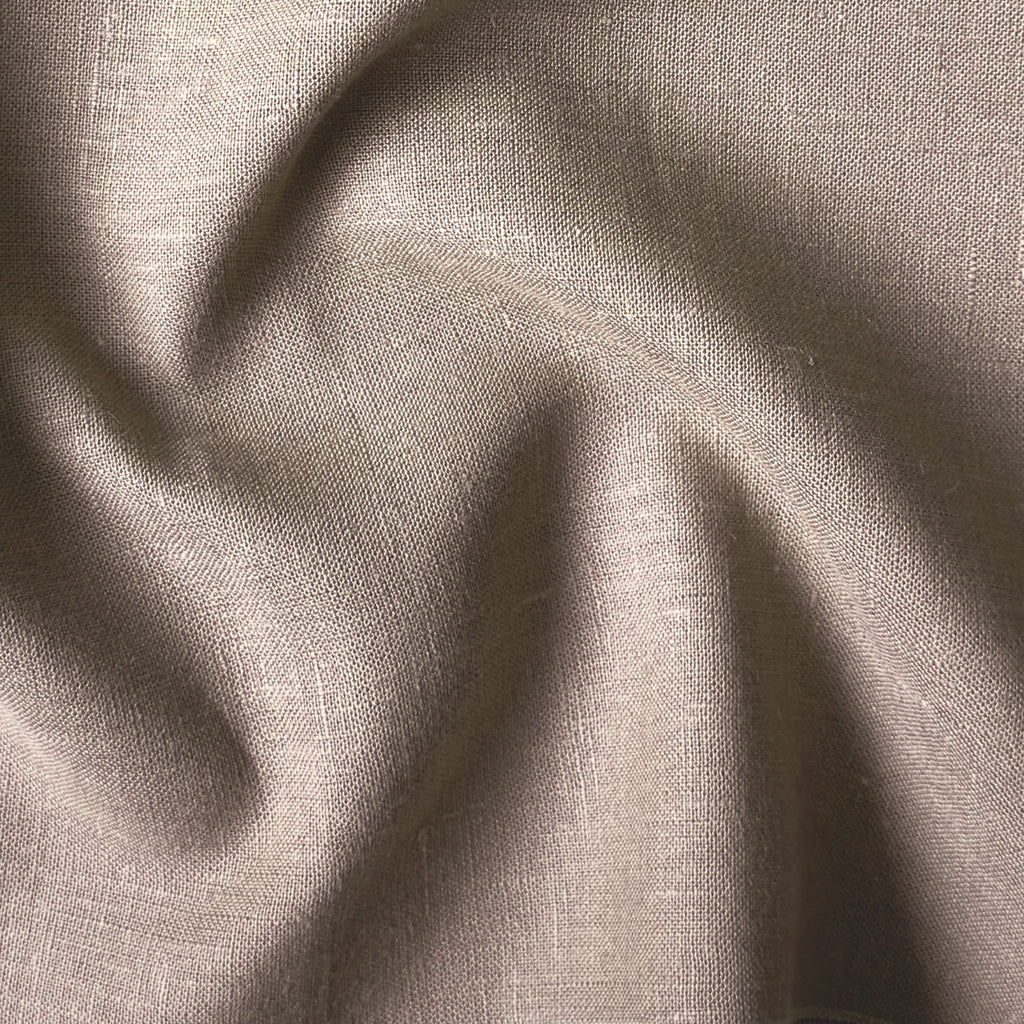 Pure Linen Pant Fabric Fabric Rose Brown 25 Lea Linen Fabric