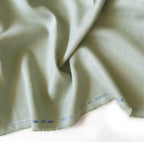 Pure Linen Pant Fabric Fabric Stone Grey Plain Premium 25 Lea Pure Linen Pant Fabric (Width 58 Inches)