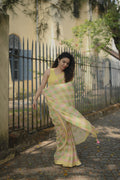 Pure Linen Saree Saree Bright Yellow Linen Saree