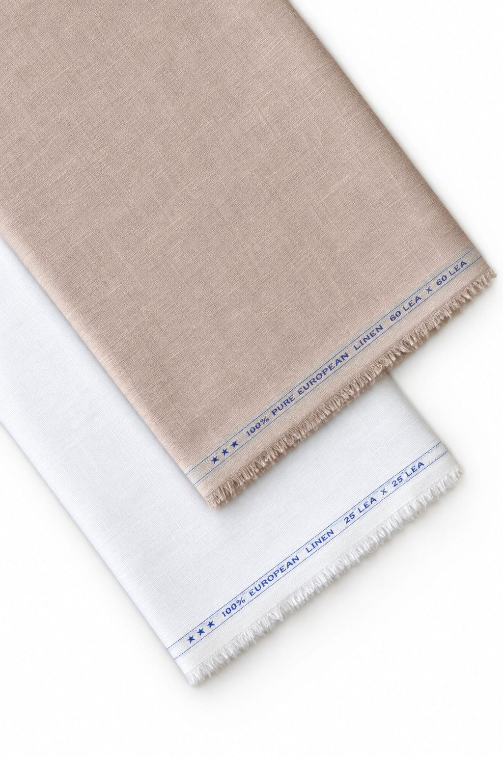 Pure Linen Shirt & Trouser Combo Shirt Pant Combo A Rosé Afternoon Linen Unstitched Shirt & Pant Combo