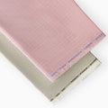 Pure Linen Shirt & Trouser Combo Shirt Pant Combo Blush Pink & Natural Grey Linen Shirt & Trouser Fabric